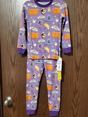 Little Bird Friends Inspired Long Sleeve Shirt And Pants Pajamas Size 2/3T